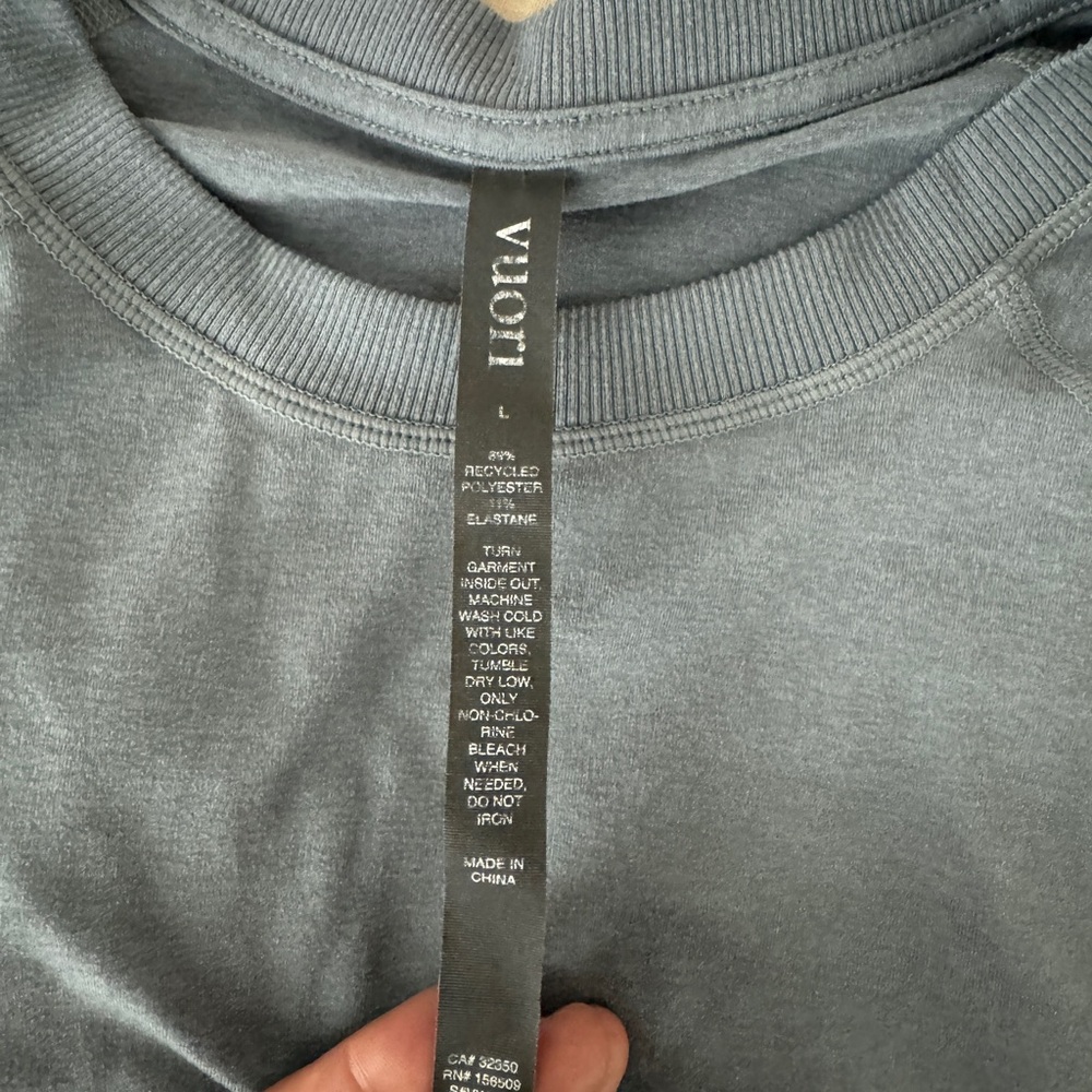 Vuori Womens Halo Crew Lightweight Sweatshirt - Picture 7 of 7